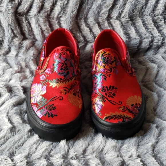 Vans Shoes - Vans. Festival Satin Lo-Top Slip On High Demand!